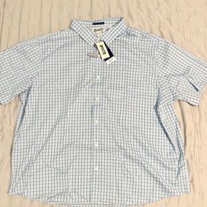 Duluth Trading Co Men's Magnet Front Wrinklefighter Relaxed Fit Shirt